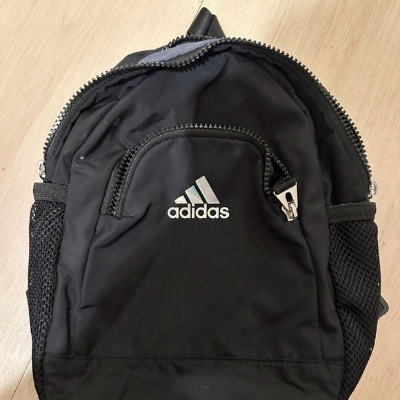 adidas Handbags - Adidas Black Mini Bag with Silver Accents